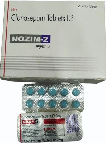 Clonazepam: Nozim 2 mg