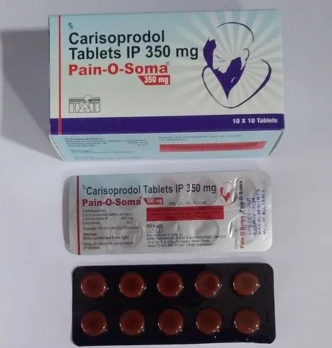 Carisoprodol (Pain o soma 350 mg)